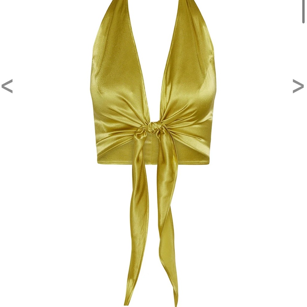 Rezek Haulter Tie-Front Top